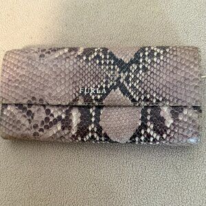 Furla Python Style Leather wallet